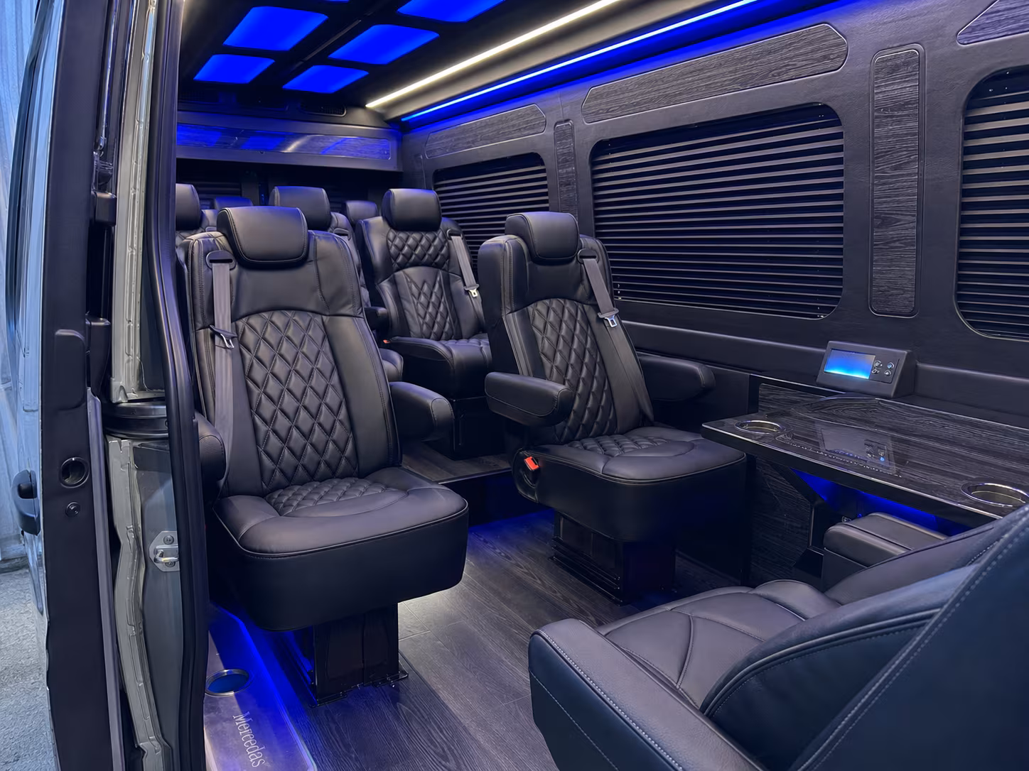 sprinter van transportation for groups and events across lake worth beach
