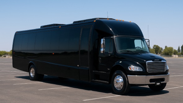 Exterior of Charter Bus Company Palm Beach Gardens's 30 Passenger Minibus in Palm Beach Gardens